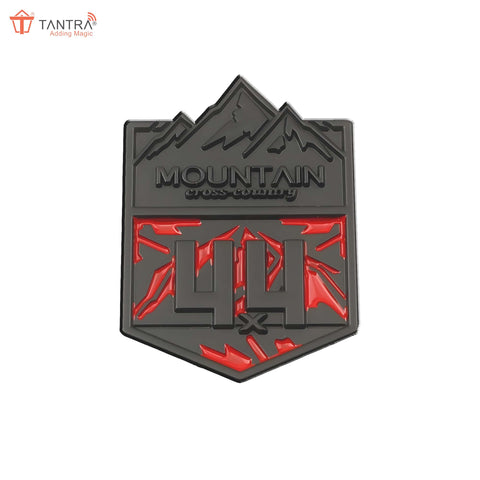TANTRA Mountain Small Car Sticker - Durable & Stylish Auto Emblem for Vehicles - Customizable Designs - Easy Installation - Weather-Resistant & Long-Lasting Multicolor
