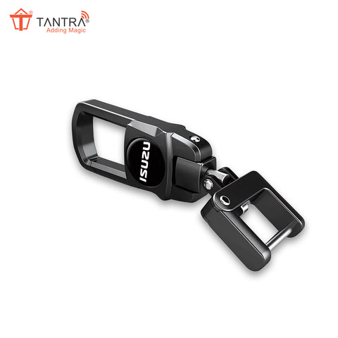 TANTRA Premium Metal Keychain Compatible With Isuzu Cars - Stylish and Durable Car Accessory