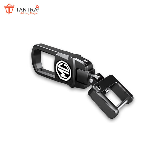 TANTRA Premium Metal Keychain Compatible With MG Cars - Stylish and Durable Car Accessory