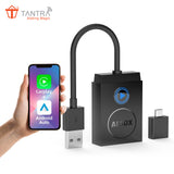 TANTRA Wireless CarPlay & Android Auto Converter | Smart Dongle with Wi-Fi & Google Play Access