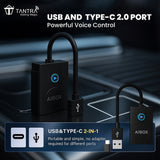 TANTRA Wireless CarPlay & Android Auto Converter | Smart Dongle with Wi-Fi & Google Play Access