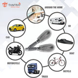 TANTRA Complete Car Cleaning Set - Includes Cleaning Pouch, Brushes, Sponges, Headrest Hook, Duster & 6 Car Wiper Tablets