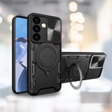 Samsung S23 FE TPU PC Shockproof Magnetic Phone Case - Essential Accessories