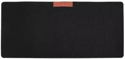 TANTRA Simple Warm Office Table Computer Mouse Pad Desk Keyboard Game Mouse Mat Mousepad  (Black)