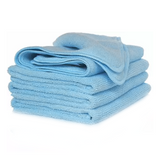 TANTRA Microfiber Vehicle Washing Cloth Blue Pack of 4