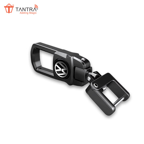 TANTRA Premium Metal Keychain Compatible With Volkswagen Cars - Stylish and Durable Car Accessory