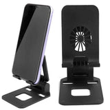 TANTRA Universal Adjustable Phone Stand for Desk – Foldable Mobile Phone Holder & Tablet Stand for all phones
