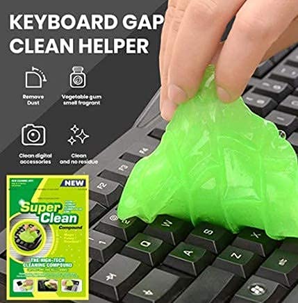 TANTRA Multipurpose Car AC Vent Interior Dust Cleaning Gel Jelly Detailing Putty Cleaner Kit Universal Car Interior, Keyboard, PC, Laptop, Electronic Gadget Cleaning Kit