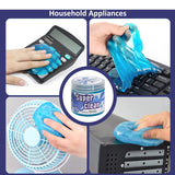 TANTRA Car Accessories Combo Kit with Car Sunshade 6pcs, Car Cleaning Gel Box Combo