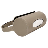 TANTRA Car Tissue Paper Holder, PU Leather Tissues Container Fit for Car Van Bathroom Office Use, Car Cup Holder Car Tissues Box Car Tissue Holder Car Tissue Tube