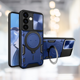 Samsung S23 FE TPU PC Shockproof Magnetic Phone Case - Essential Accessories