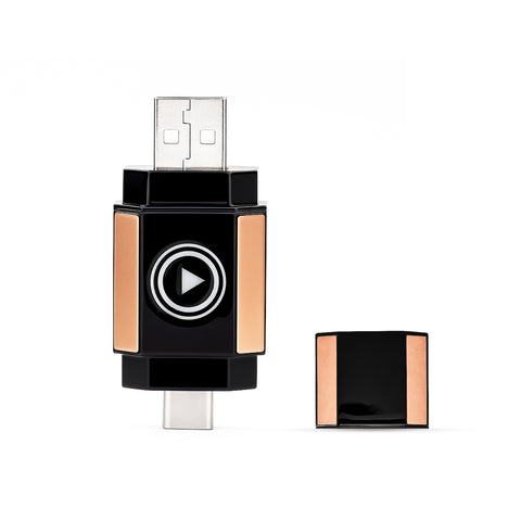TANTRA Smart Dongle for Wire CarPlay & Android Auto | Wi-Fi Enabled with Google Play Support