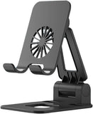 TANTRA Universal Adjustable Phone Stand for Desk – Foldable Mobile Phone Holder & Tablet Stand for all phones