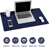 TANTRA Dual-Sided Multifunctional Desk Pad ,Waterproof Desk Mouse Pad/Desk Mat for Work Mousepad  (Yellow, Blue)