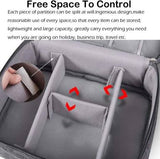 TANTRA Travel Universal Storage Pouch Case Electronic Accessories Gadget Organizer  (Grey)