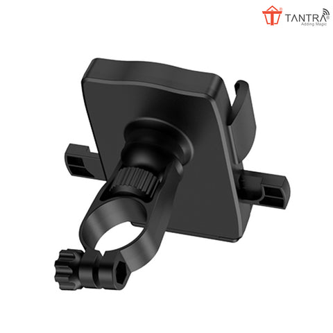 TANTRA S2B Mobile Holder for Bikes One Touch Technology Bike Mobile Holder for Maps and GPS Navigation, 360° Rotation, Firm Griping, Anti Shake Phone Mount for Bike Accessories