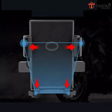 TANTRA S3A Mobile Holder for Bikes One Touch Technology Bike Mobile Holder for Maps and GPS Navigation, 360° Rotation, Firm Griping, Anti Shake Phone Holder for Cycle and Bike Accessories