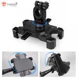 TANTRA S4A Mobile Holder for Bikes One Touch Technology Bike Mobile Holder for Maps and GPS Navigation, 360° Rotation, Firm Griping, Anti Shake Mobile Stand for Bike Accessories, Bi Cycle Accessories