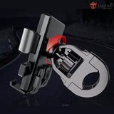 TANTRA S3A Mobile Holder for Bikes One Touch Technology Bike Mobile Holder for Maps and GPS Navigation, 360° Rotation, Firm Griping, Anti Shake Phone Holder for Cycle and Bike Accessories
