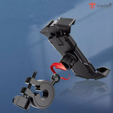 TANTRA S1A Mobile Holder for Bikes One Touch Technology Bike Mobile Holder for Maps and GPS Navigation, 360° Rotation, Firm Griping, Anti Shake Mobile Stand for Bike Accessories, Bi Cycle Accessories