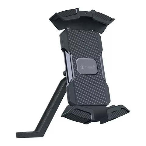 TANTRA S1A REAR VIEW MIRROR Mobile Holder for Bikes One Touch Technology Bike Mobile Holder for Maps and GPS Navigation, 360° Rotation, Firm Griping, Anti Shake Mobile Stand for Bike Accessories, Bicycle Accessories