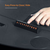 TANTRA Car Parking Magnetic Telephone Number Plate