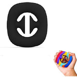 Tantra Snappers Fidget Toy, Grab and Snap Hand Toy, Stress Relief, Squeeze Toy, Party Popper Noise Maker, Stress Relief (Black)
