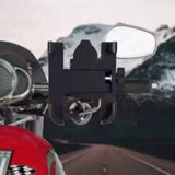 TANTRA S6A Universal Bike Mount Holder Verson 2.0 Metal Body 360 Degree Bike Mobile Holder Bike Mobile Holder (Black) (S6A)