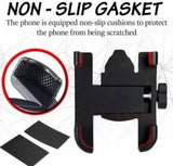 TANTRA S6A Universal Bike Mount Holder Verson 2.0 Metal Body 360 Degree Bike Mobile Holder Bike Mobile Holder (Black) (S6A)