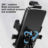 TANTRA S15A Mobile Holder for Bikes One Touch Technology Bike Mobile Holder for Maps and GPS Navigation, 360° Rotation, Firm Griping, Anti Shake Mobile Stand for Bike Accessories, Bi Cycle Accessories