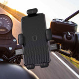 TANTRA S15A Mobile Holder for Bikes One Touch Technology Bike Mobile Holder for Maps and GPS Navigation, 360° Rotation, Firm Griping, Anti Shake Mobile Stand for Bike Accessories, Bi Cycle Accessories