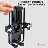 TANTRA S15B Mobile Holder for Bikes One Touch Technology Bike Mobile Holder for Maps and GPS Navigation, 360° Rotation, Firm Griping, Anti Shake Mobile Stand for Bike Accessories, Bi Cycle Accessories