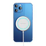 TANTRA Solo Magnetic Wireless Charger 15W Fast Charging Pad with USB-C, Compatible with MagSafe Wireless Charger for iPhone 1212 Mini12 Pro12 Pro maxAirPods 2Pro, Black