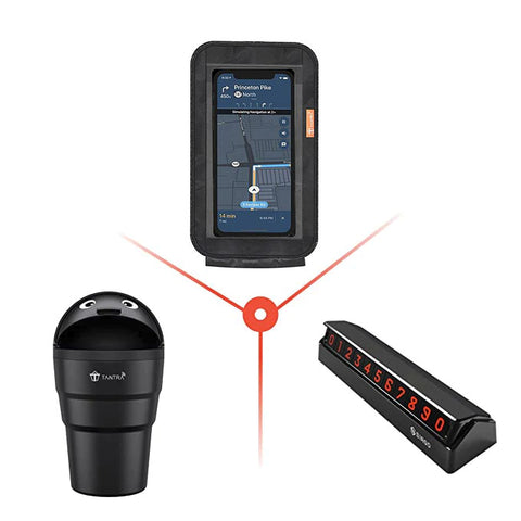 TANTRA Car Accessories Combo Kit 6