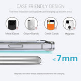 TANTRA Solo Magnetic Wireless Charger 15W Fast Charging Pad with USB-C, Compatible with MagSafe Wireless Charger for iPhone 1212 Mini12 Pro12 Pro maxAirPods 2Pro, Black