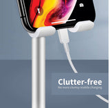 TANTRA Mobile Stand for Table, Desktop Mobile Stand, Phone and Tablet Holder for HomeOffice. for Phones & Tablets with Adjustable Multi-Angle Stand (Black)