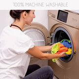 TANTRA Microfiber Towel Cleaning Cloth (40 x 40cms 350gsm) (Blue Sky, 5)