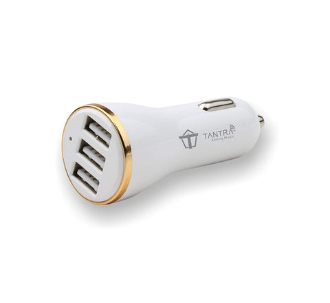 3 USB 3.4 Amp Car Mobile Charger