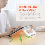 TANTRA Laptop Stand, Folding Stand for Laptop, Portable Laptop Holder (White)