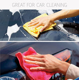 TANTRA Microfiber Towel Cleaning Cloth (40 x 40cms 350gsm) (Tangy Yellow, Frost Orange, Aqua Green, Sea Blue, Blue Sky, 5)