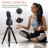 TANTRA Smart Video Recording Phone Holder with Auto Sensor Phone Holder for Selfie Video Recording Video Shooting 360°Horizontally 45°Vertically Auto Rotation Face Tracking, NO APP Required