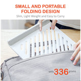 TANTRA Laptop Stand, Folding Stand for Laptop, Portable Laptop Holder (White)