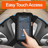 TANTRA Mobile Holder for Scooty Scooter Phone Pouch for Activa Jupiter Pleasure Ntorq Access Ather Ola S1 (Latest and Premium) Black