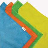 TANTRA Microfiber Towel Cleaning Cloth (40 x 40cms 350gsm) (Sea Blue, 10)