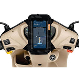 TANTRA Mobile Holder for Scooty Scooter Phone Pouch for Activa Jupiter Pleasure Ntorq Access Ather Ola S1 (Latest and Premium) (7 Inches, Green)