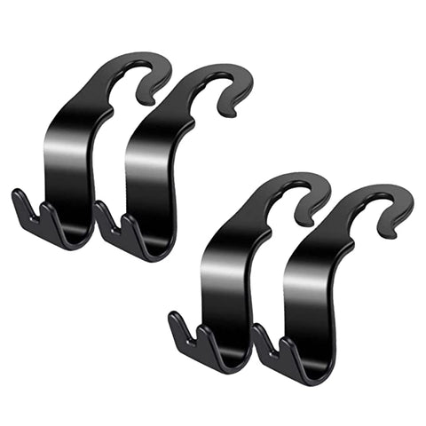 TANTRA Universal Backseat Hanging Headrest Hook for car (Pack of 4)