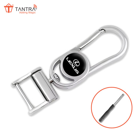 TANTRA Premium Metal Keychain Compatible With Lexus Car- Stylish and Durable Car Accessory