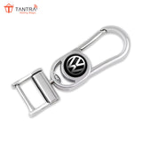 TANTRA Premium Metal Keychain Compatible With Volkswagen Car- Stylish and Durable Car Accessory