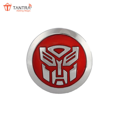 TANTRA Premium Transformer Metal Car Sticker - Durable & Stylish Auto Emblem for Vehicles - Customizable Designs - Easy Installation - Weather-Resistant & Long-Lasting