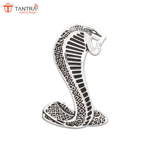 TANTRA Premium Snake Metal Car Sticker - Durable & Stylish Auto Emblem for Vehicles - Customizable Designs - Easy Installation - Weather-Resistant & Long-Lasting